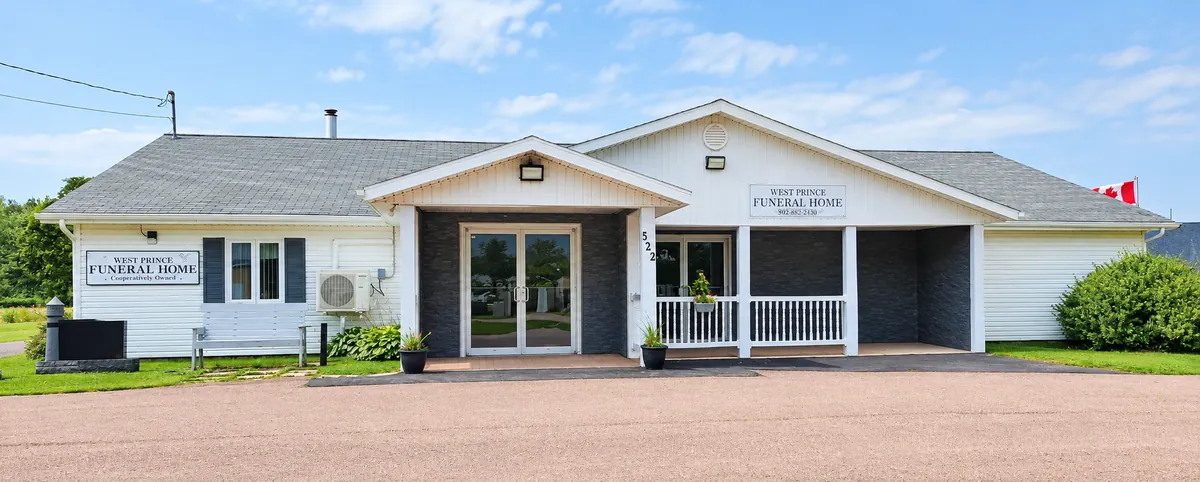 West Prince Funeral Home on Thompson Road in Palmer Road, PEI