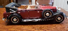 Red model car pictured in Brian Michael LeClair’s original notice